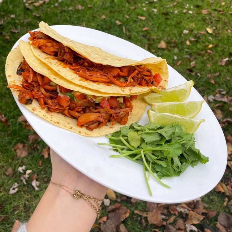 Spicy King Oyster *Tacos*